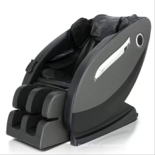 Cadeira de couro envernizado cadeira de massagem retrátil 3D para a saúde